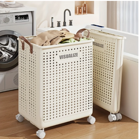 foldable-laundry-basket-with-wheels-spacious-portable-storage-solution