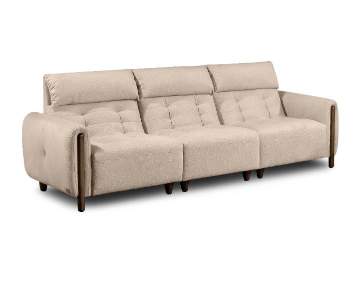 Carriena Premium Modular 3-Seater Sofa with Fibre Gel Comfort Core (Soft Amber) - Image 2