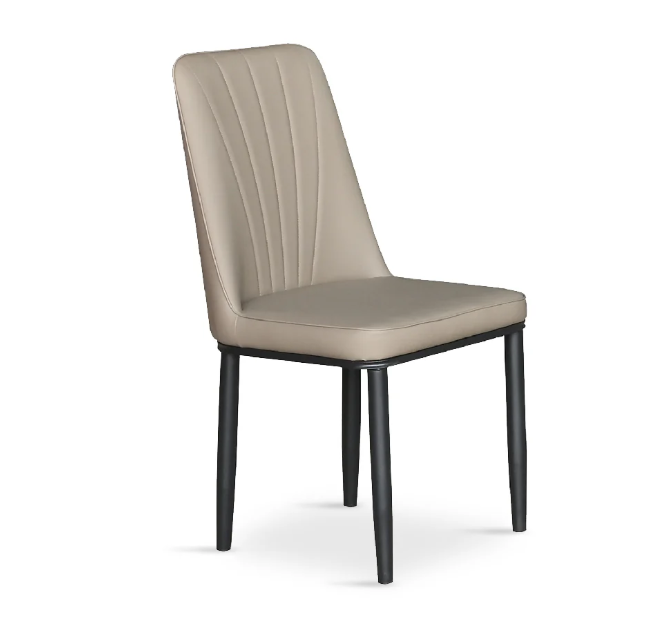 Kale II Modern Round Marble Dining Set (1 Table + 6 Chairs) - Image 4