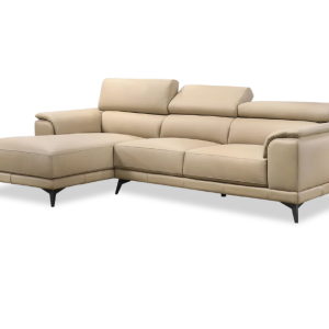 Raden Premium Full Leather L-Shape Sectional Sofa