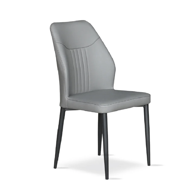 Jilann Modern Round Marble Dining Set (1 Table + 6 Chairs) - Image 3