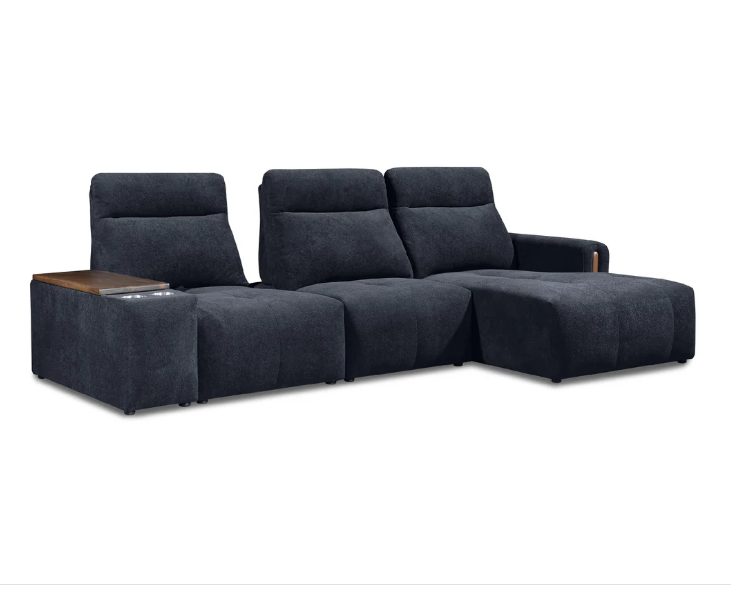 Vasantha Premium Modular Push-Back L-Shape Sectional Sofa - Image 2