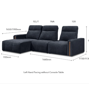 Vasantha Premium Modular Push-Back L-Shape Sectional Sofa