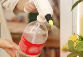 Rechargeable Sprayer for Watering ,cleaning and Disinfecting – Connects to Standard Bottles
