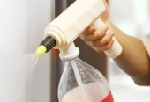 Rechargeable Sprayer for Watering ,cleaning and Disinfecting – Connects to Standard Bottles