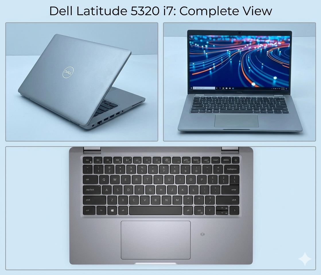 💻 Dell Latitude 5320 Touchscreen Business Laptop – Intel Core i7 11th Gen | 16GB/32GB RAM | SSD | Windows 11 Pro – Free Delivery